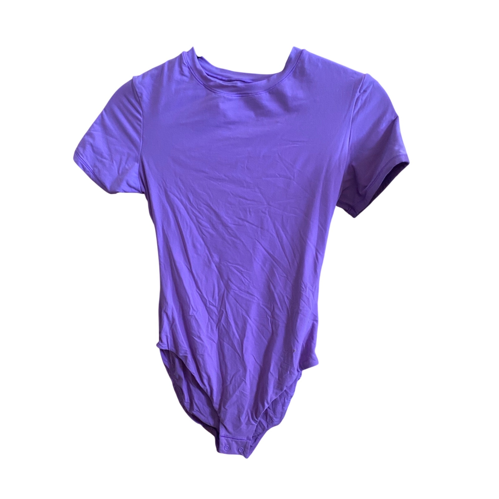 Skims Fits Everybody T-Shirt Bodysuit Ultra Violet Size Small